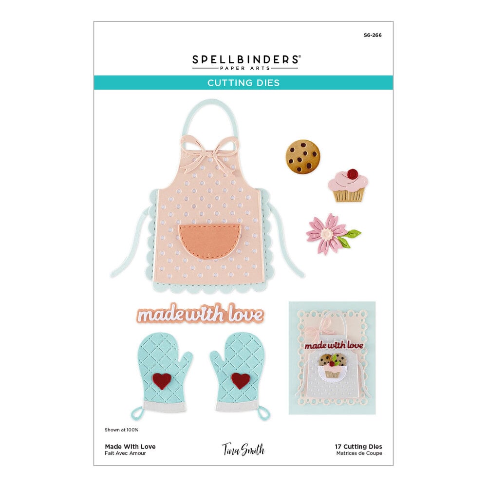 Spellbinders - Made With Love Etched Dies