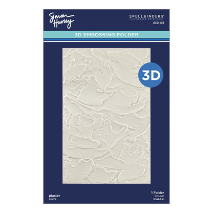 Spellbinders - Plaster 3D Embossing Folder