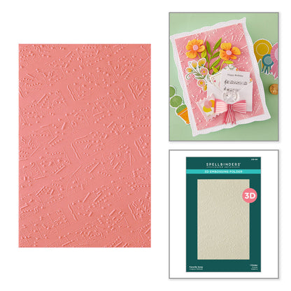 Spellbinders - 3D Embossing Folder Favorite Song