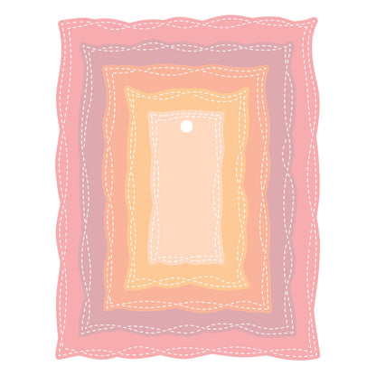 Spellbinders - Playful Stitched Panels Etched Dies