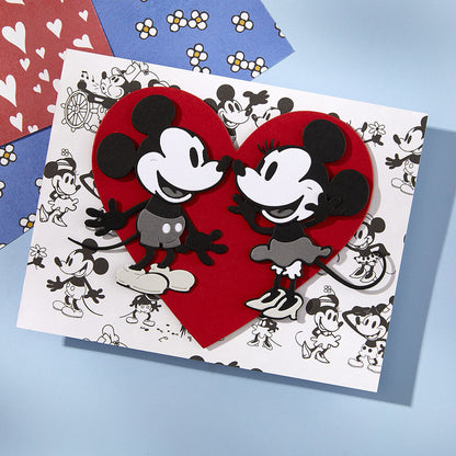 Spellbinders - Classic Mouse Etched Dies Steamboat Willie Duo