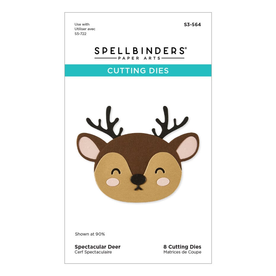 Spellbinders - Spectacular Christmas Etched Dies Deer