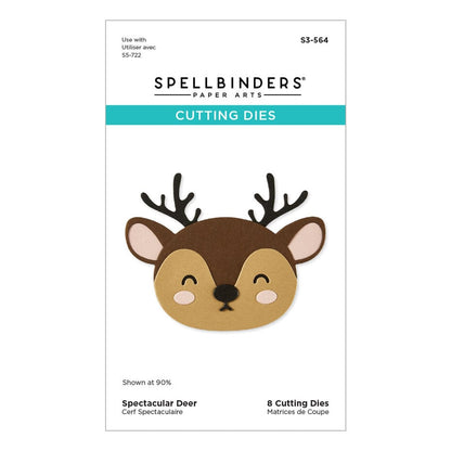 Spellbinders - Spectacular Christmas Etched Dies Deer
