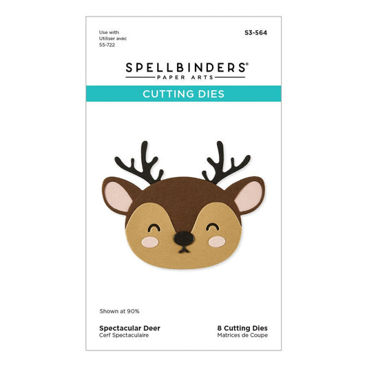 Spellbinders - Spectacular Christmas Etched Dies Deer