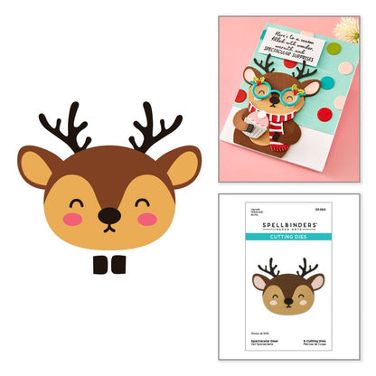 Spellbinders - Spectacular Christmas Etched Dies Deer