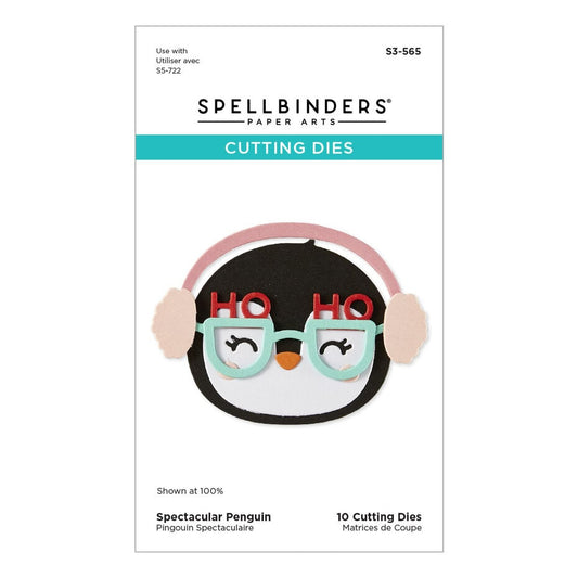 Spellbinders - Spectacular Christmas Etched Dies Penguin