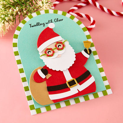 Spellbinders - Spectacular Christmas Etched Dies Santa