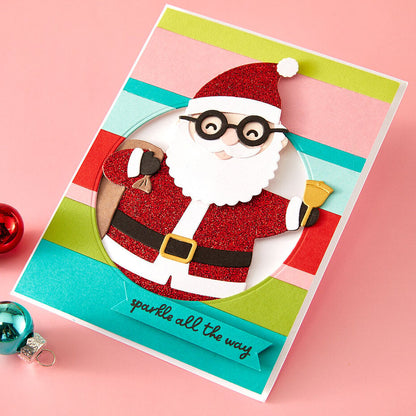 Spellbinders - Spectacular Christmas Stamp & Die Set Holiday Sentiments