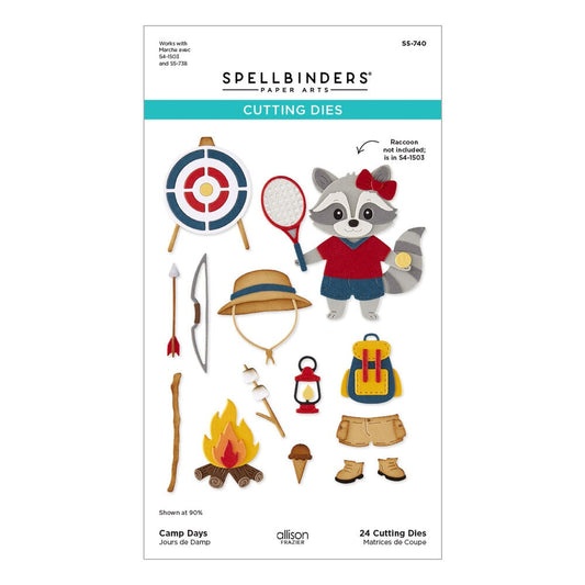 Spellbinders - Camp Days Etched Dies