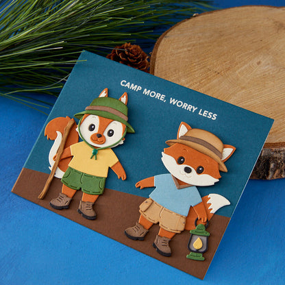 Spellbinders - Camp Days Etched Dies