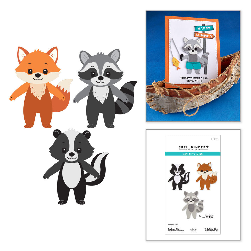 Spellbinders - Trailside Trio Etched Dies