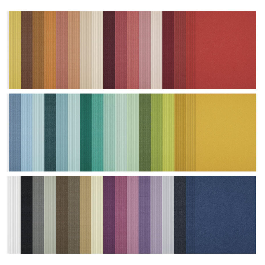 Spellbinders - The Full 48 ColorWheel Cardstock Pack 8.5x11 Inch (5x 48 shades)