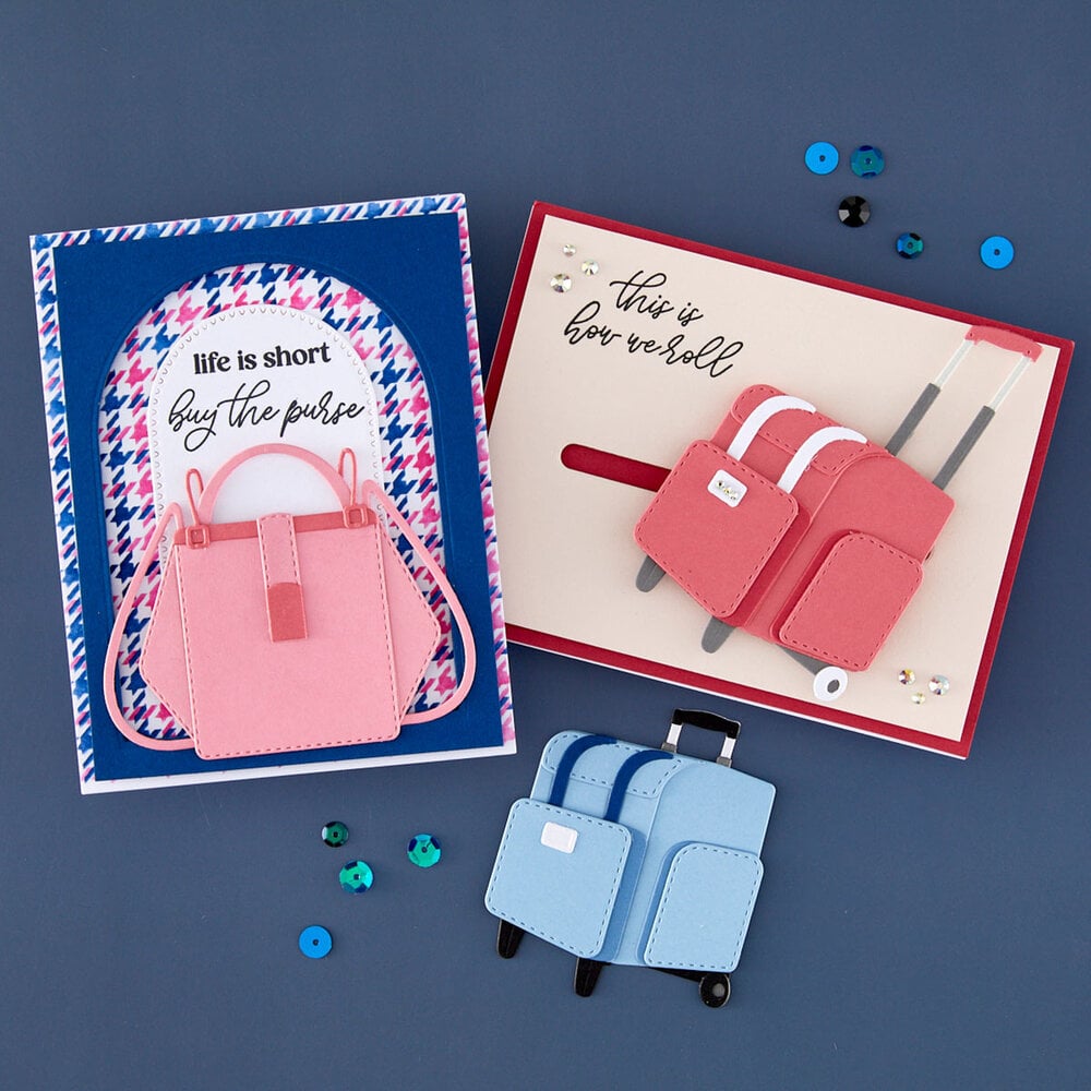 Spellbinders - Rolling Craft Tote Etched Dies