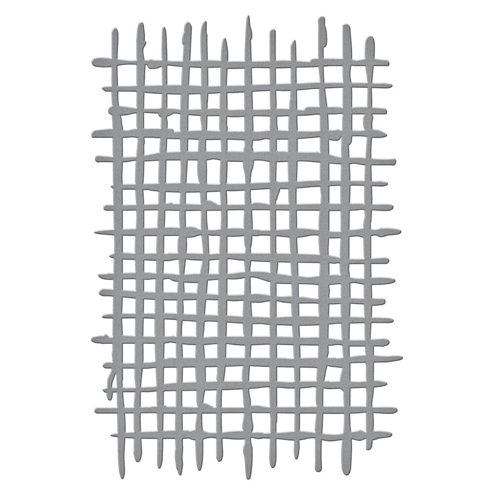 Spellbinders - Woven Lattice Texture Etched Dies