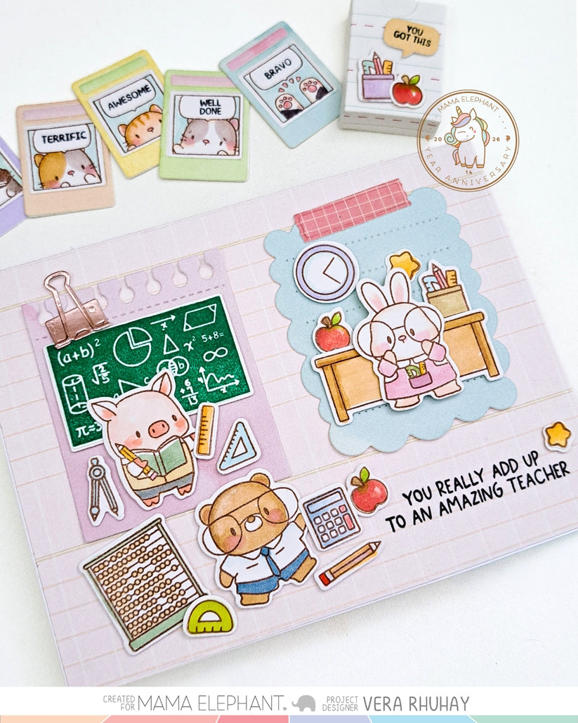 Mama Elephant - Teeny Notes - Creative Cuts