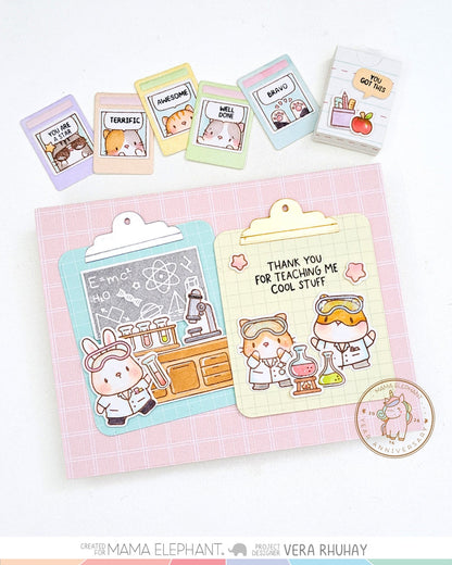 Mama Elephant - Cute Clipboard - Creative Cuts