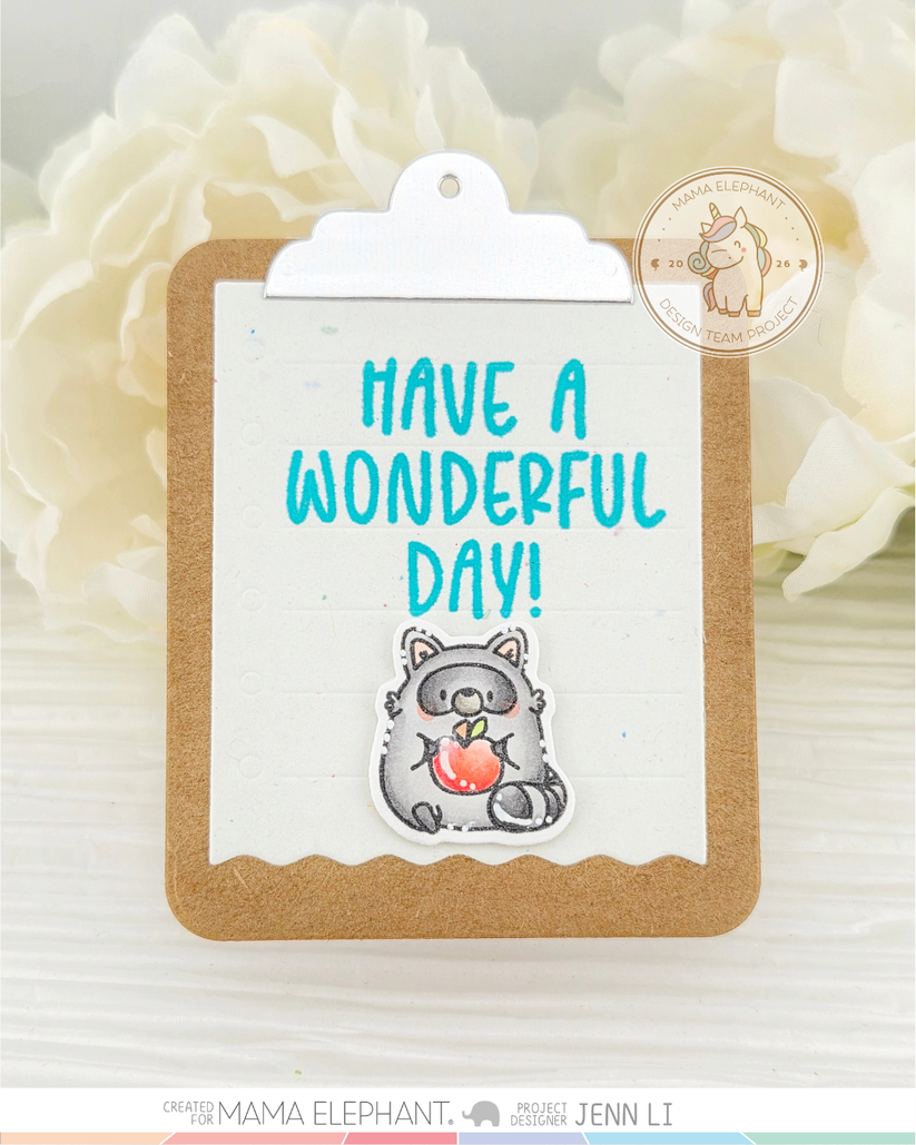 Mama Elephant - Teeny Notes - Creative Cuts