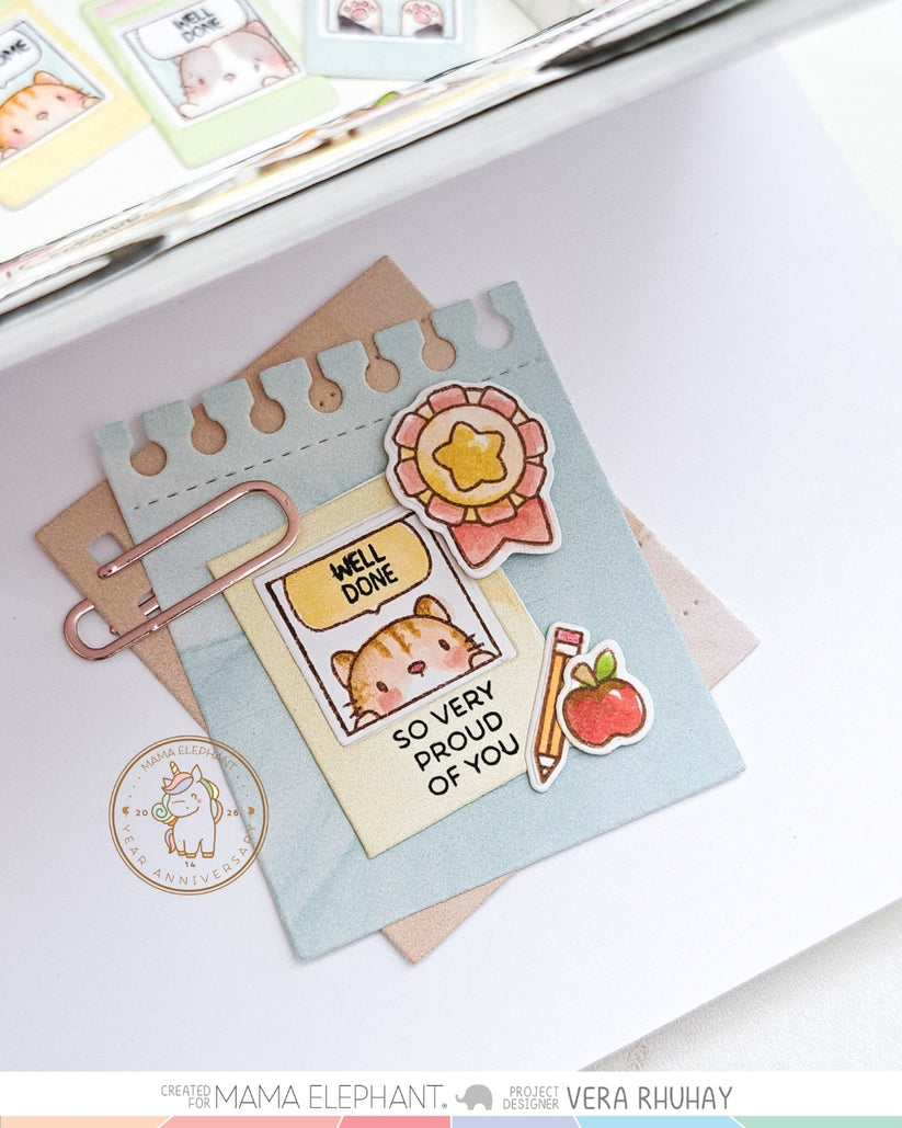 Mama Elephant - Teeny Notes - Creative Cuts