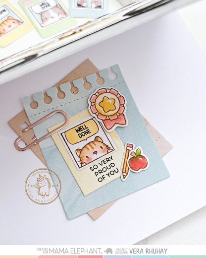 Mama Elephant - Teeny Notes - Creative Cuts
