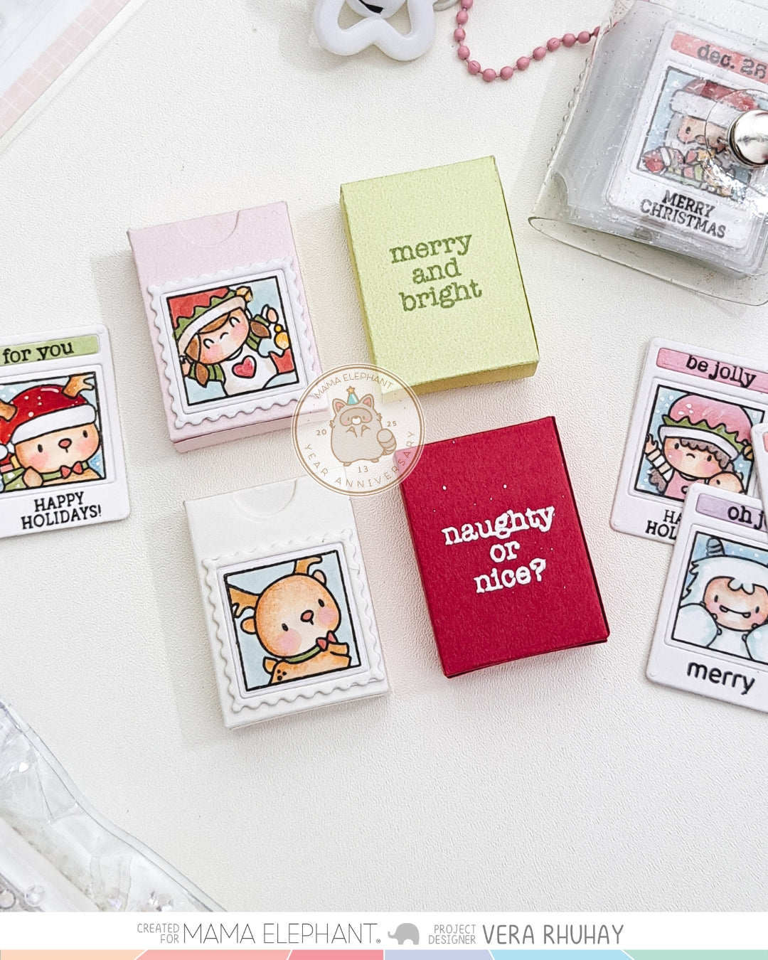 Mama Elephant - Docket Lil Atc Box - Creative Cuts