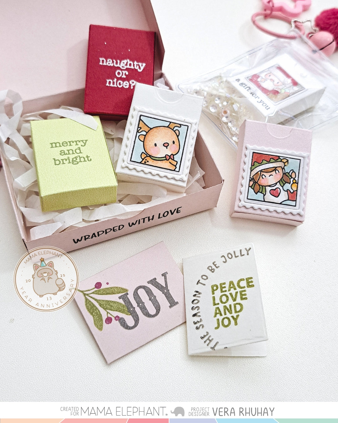 Mama Elephant - Docket Lil Atc Box - Creative Cuts