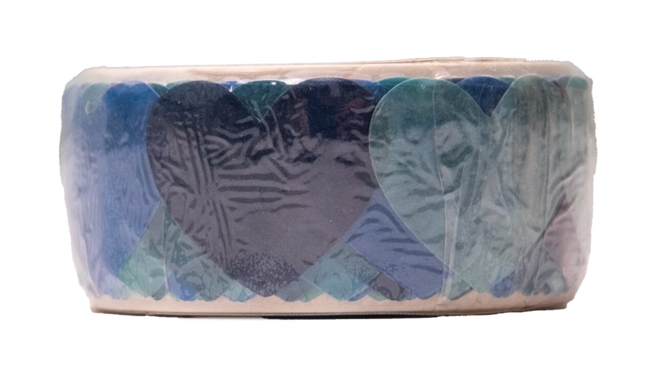 Studio Light - Blues Essentials Washi Die-Cut Stickers