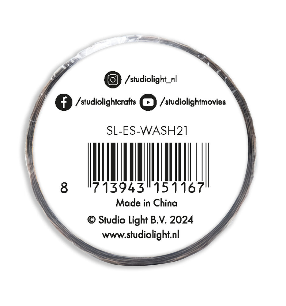 Studio Light - Browns Essentials Washi Die-Cut Stickers