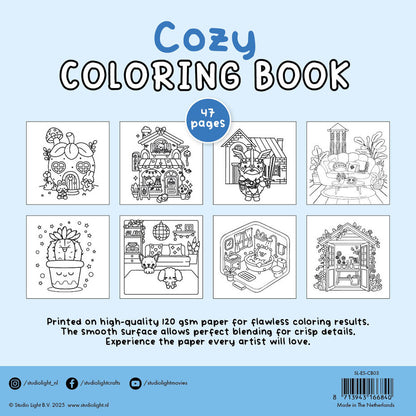 Studio Light - Essentials Coloring Book Cozy