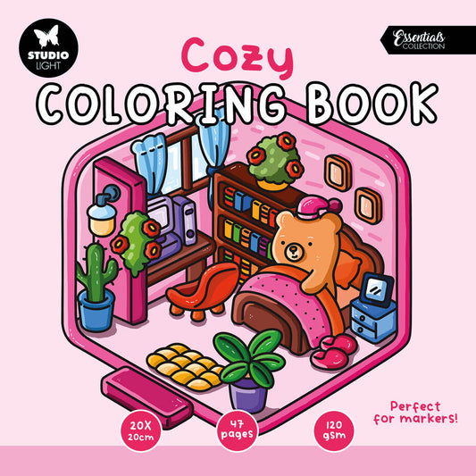 Studio Light - Essentials Coloring Book Cozy