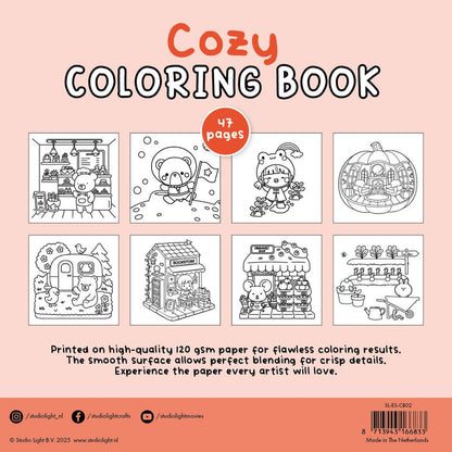 Studio Light - Essentials Coloring Book Cozy