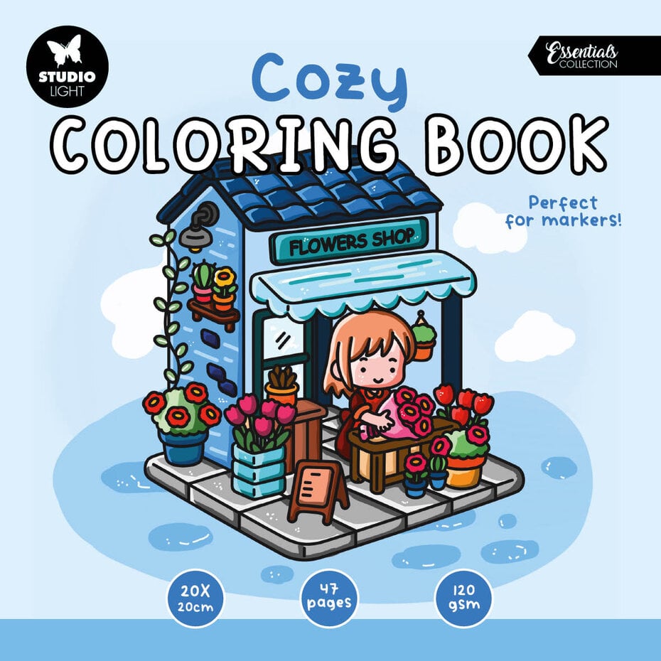 Studio Light - Essentials Coloring Book Cozy