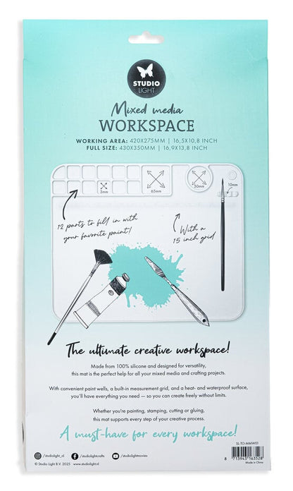 Studio Light - Mixed Media Workspace Heat Resistant and Waterproof