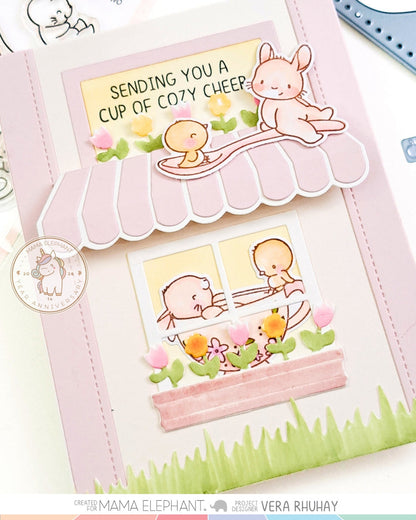 Mama Elephant - Sherbet Awning - Creative Cuts