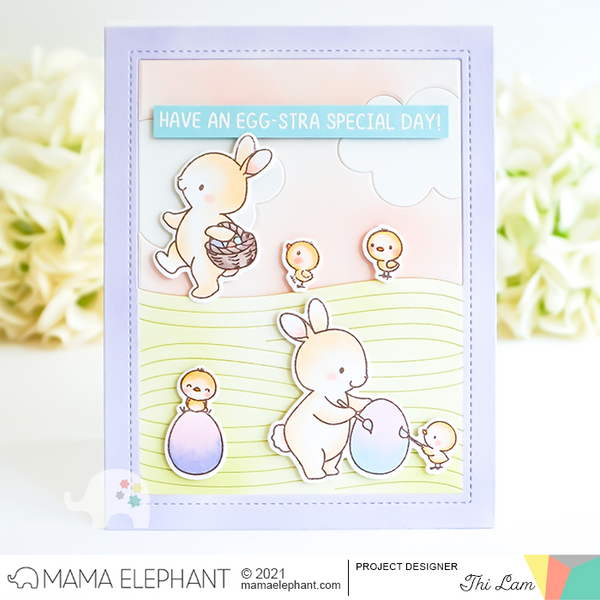 Mama Elephant - Rolling Waves Cover - Creative Cuts