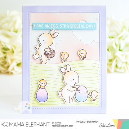 Mama Elephant - Rolling Waves Cover - Creative Cuts