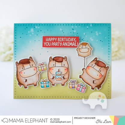 SET DEAL: Mama Elephant - Zodiac Horse