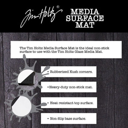 Tonic Studio's - Tim Holtz® Media Surface Mat - 13.5" x 23"
