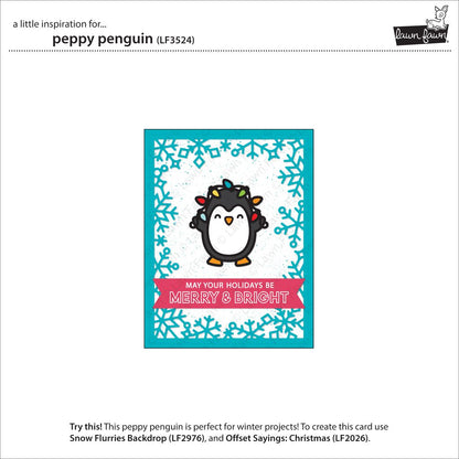 Lawn Fawn - Peppy Penguin