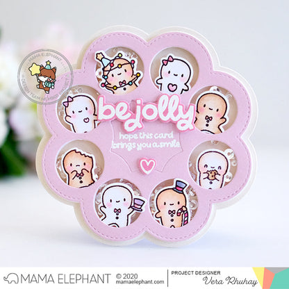 Mama Elephant - Wreath Shaker - Creative Cuts