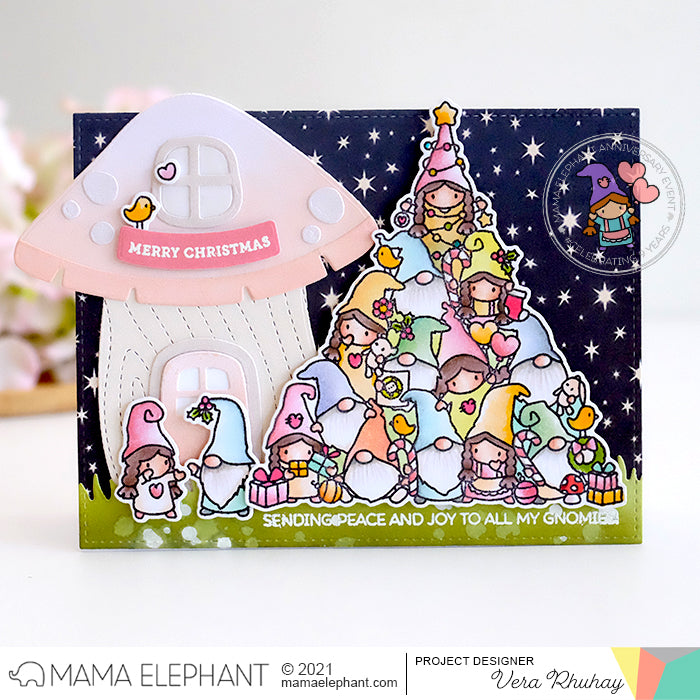 Mama Elephant - Oh Gnomie Tree