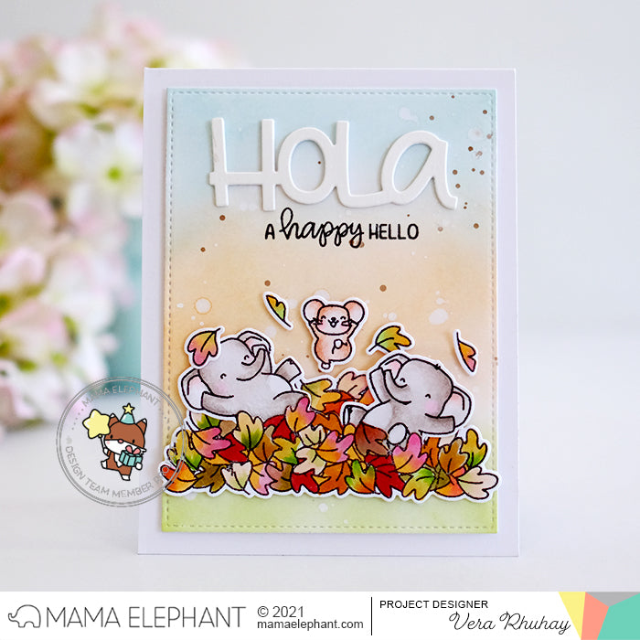 Mama Elephant - Big Spanish Words - Creative Cuts