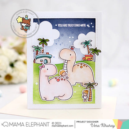 Mama Elephant - Rolling Waves Cover - Creative Cuts