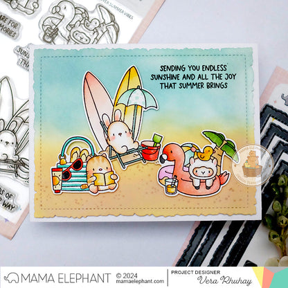 Mama Elephant - Deckled Frames - Creative Cuts