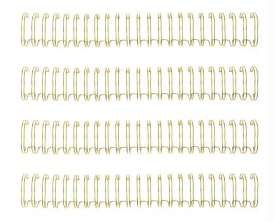 We R Makers - Cinch Wire 0.625 Inch Gold (4pcs)