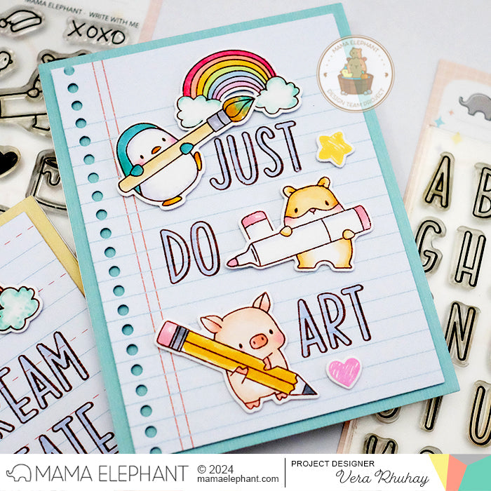 Mama Elephant - Book Edges - Creative Cuts