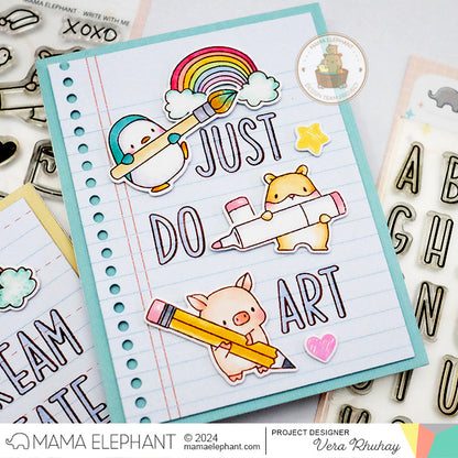 Mama Elephant - Book Edges - Creative Cuts