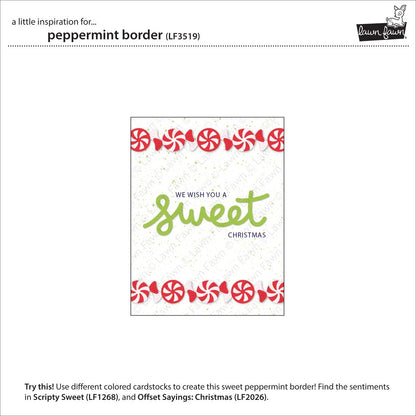 Lawn Fawn - Peppermint Border