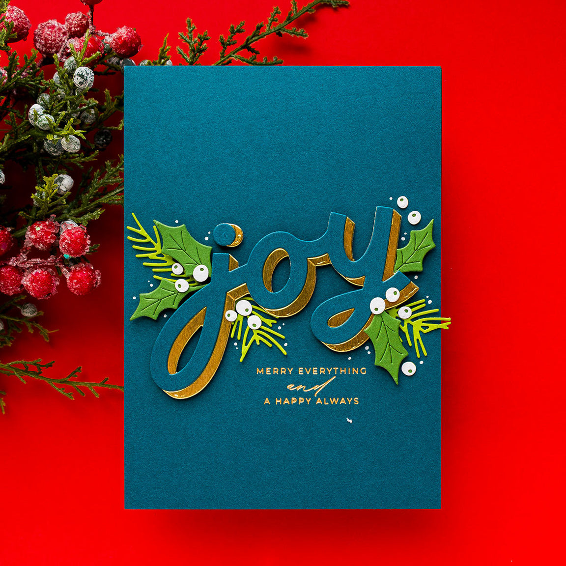 Spellbinders - City Holiday Etched Dies Shadow Joy