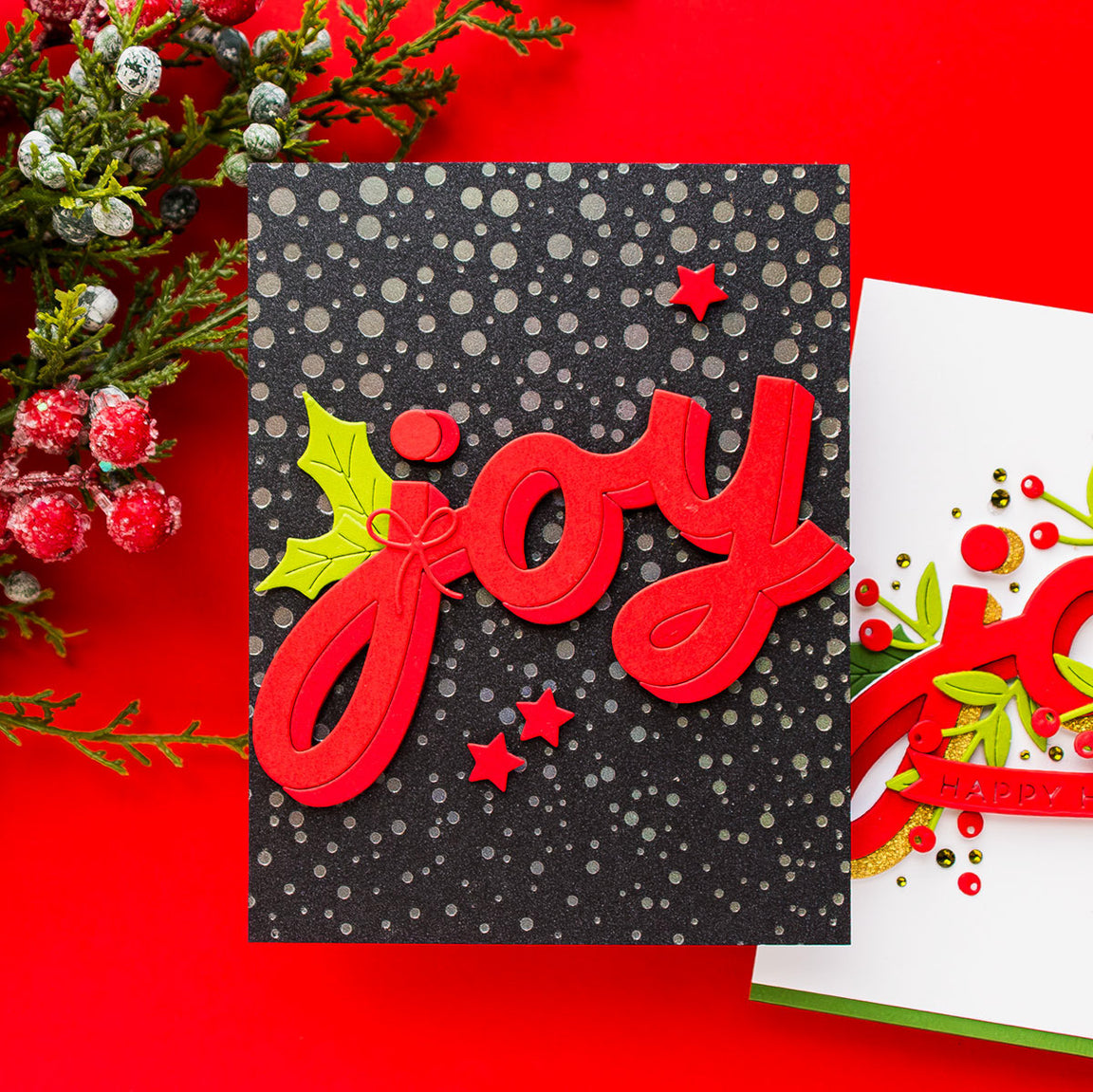 Spellbinders - City Holiday Etched Dies Shadow Joy