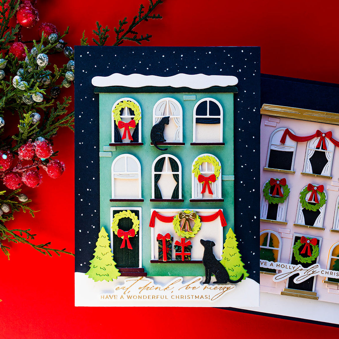 Spellbinders - City Holiday Etched Dies City Holiday